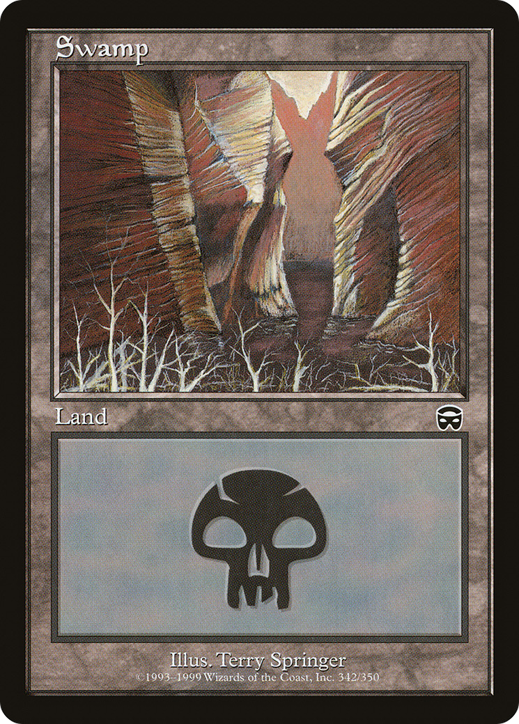 Swamp (342) (MMQ-342) - Mercadian Masques