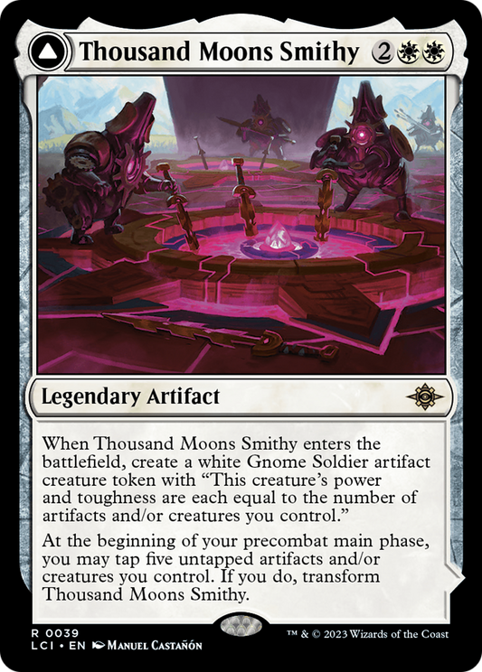 Thousand Moons Smithy (LCI-039) - The Lost Caverns of Ixalan
