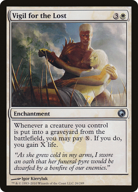 Vigil for the Lost (SOM-026) - Scars of Mirrodin Foil