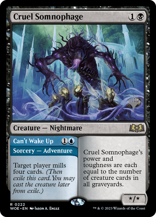Cruel Somnophage (PPWOE-222) - Wilds of Eldraine Promos