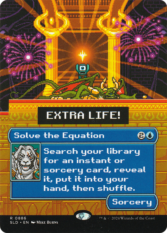 Solve the Equation (SLD-886) - Secret Lair Drop Series (Borderless)