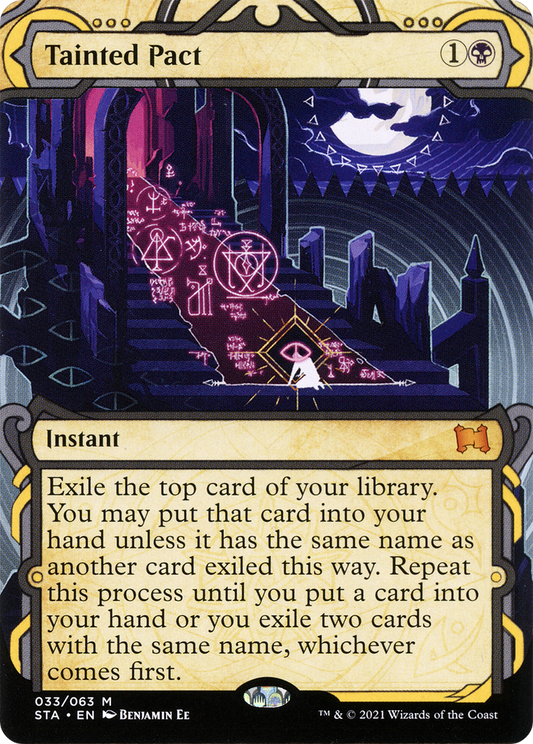 Tainted Pact (STA-033) - Strixhaven Mystical Archive: (Showcase) (Borderless)