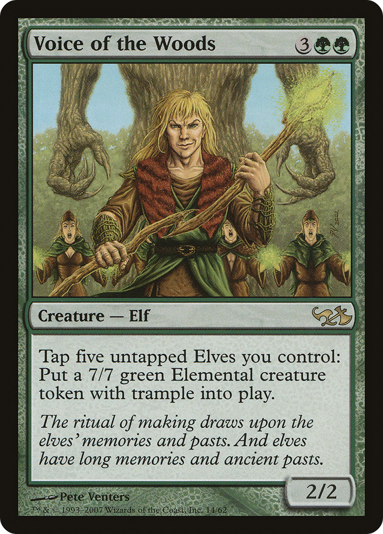 Voice of the Woods (EVG-014) - Duel Decks: Elves vs. Goblins