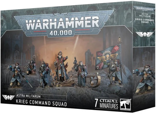 Warhammer 40K Astra Militarum Krieg Command Squad 47-72