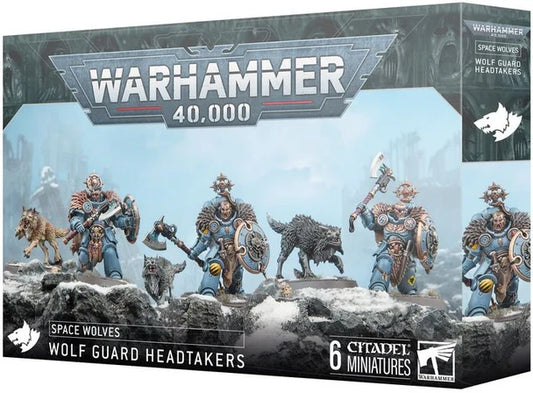 Warhammer 40K Space Wolves Wolf Guard Headtakers 53-29