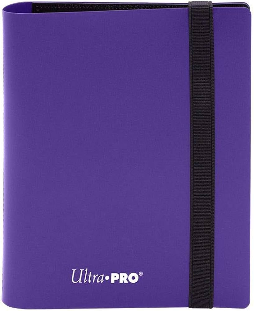 ULTRA PRO 4 Pocket - ECLIPSE PRO-Binder - Royal Purple