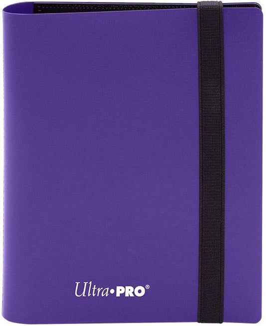 ULTRA PRO 4 Pocket - ECLIPSE PRO-Binder - Royal Purple