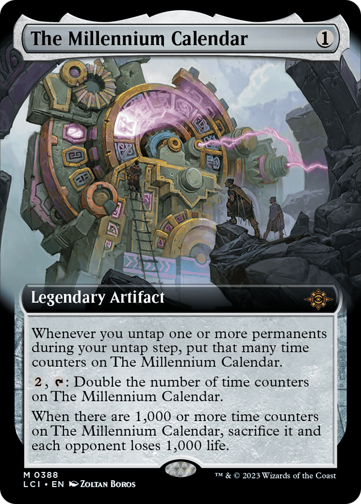 The Millennium Calendar (Extended Art) (LCI-388) - The Lost Caverns of Ixalan: (Extended Art)
