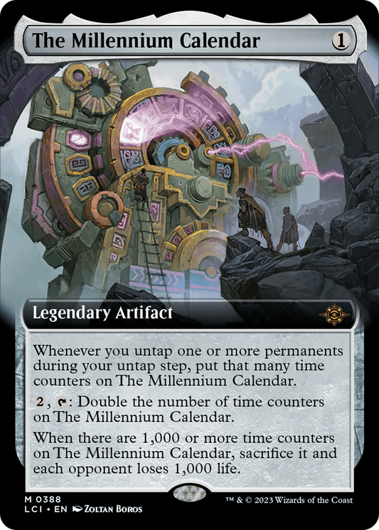 The Millennium Calendar (Extended Art) (LCI-388) - The Lost Caverns of Ixalan: (Extended Art) Foil