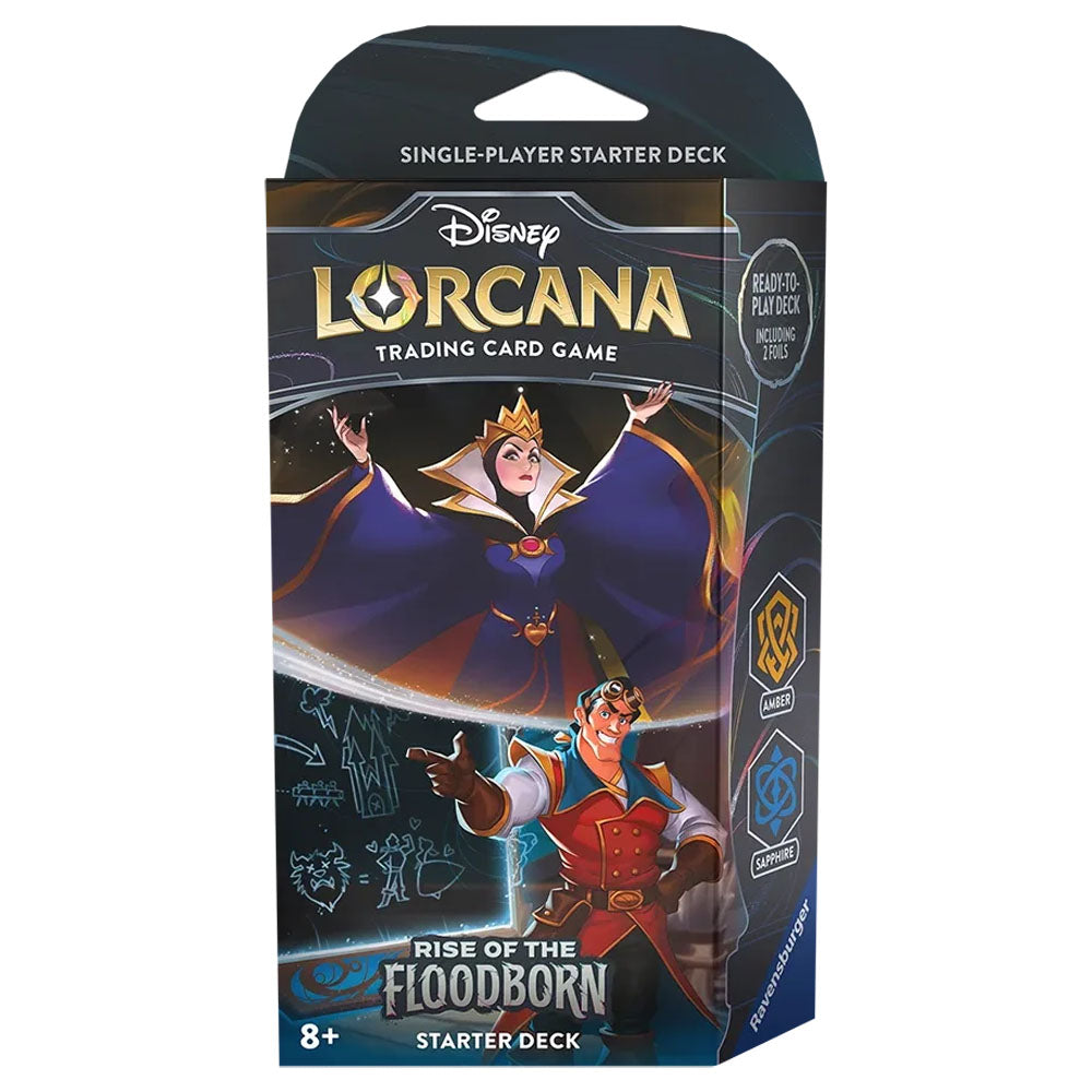 Disney Lorcana Set 2 : Rise of The Floodborn TCG Starter Deck