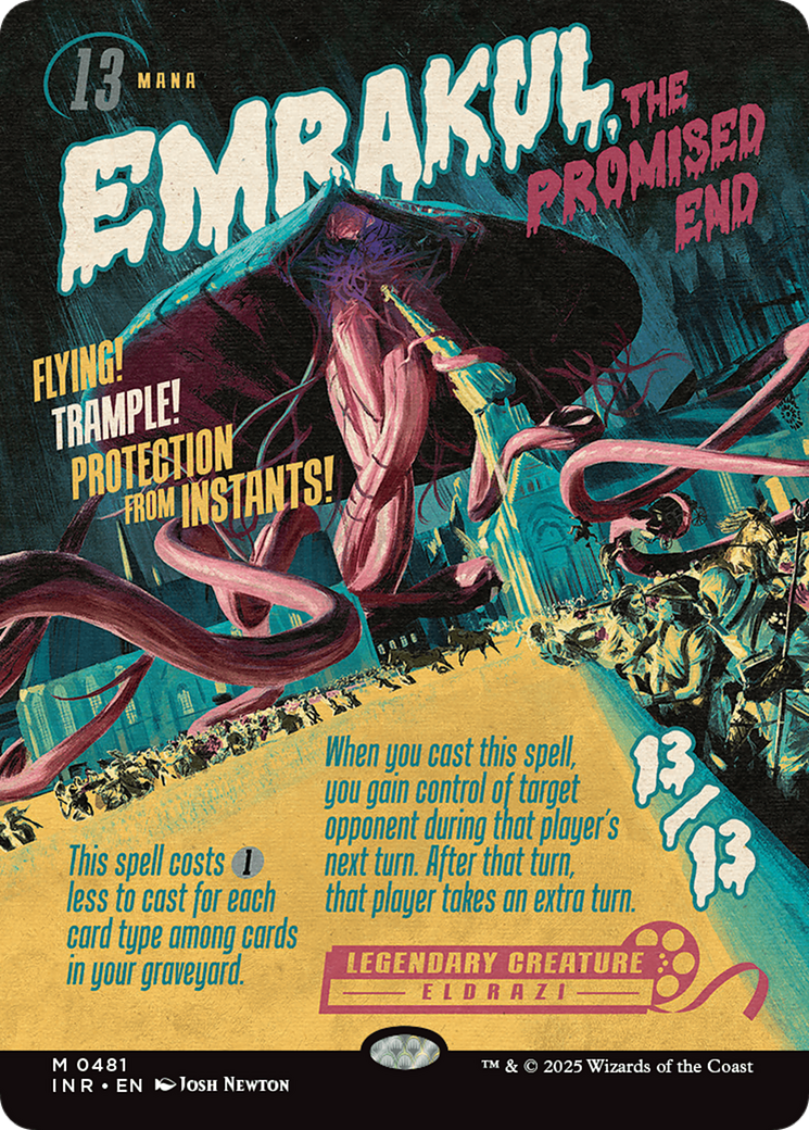 Emrakul, the Promised End (INR-481) - Innistrad Remastered: (Showcase) (Borderless)