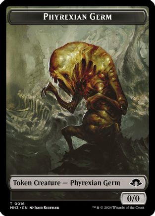 Phyrexian Germ // Rat Double-Sided Token (MH3-16 // 19) - Modern Horizons 3 Foil