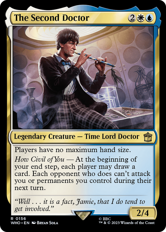 The Second Doctor (WHO-156) - Doctor Who Foil