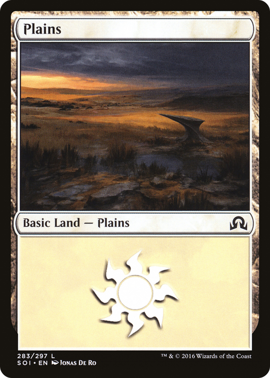 Plains (283) (SOI-283) - Shadows over Innistrad