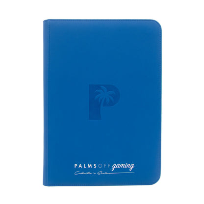 Palms Off Gaming Collector's Series TOP LOADER Zip Binder - CLEAR (216 Capacity)
