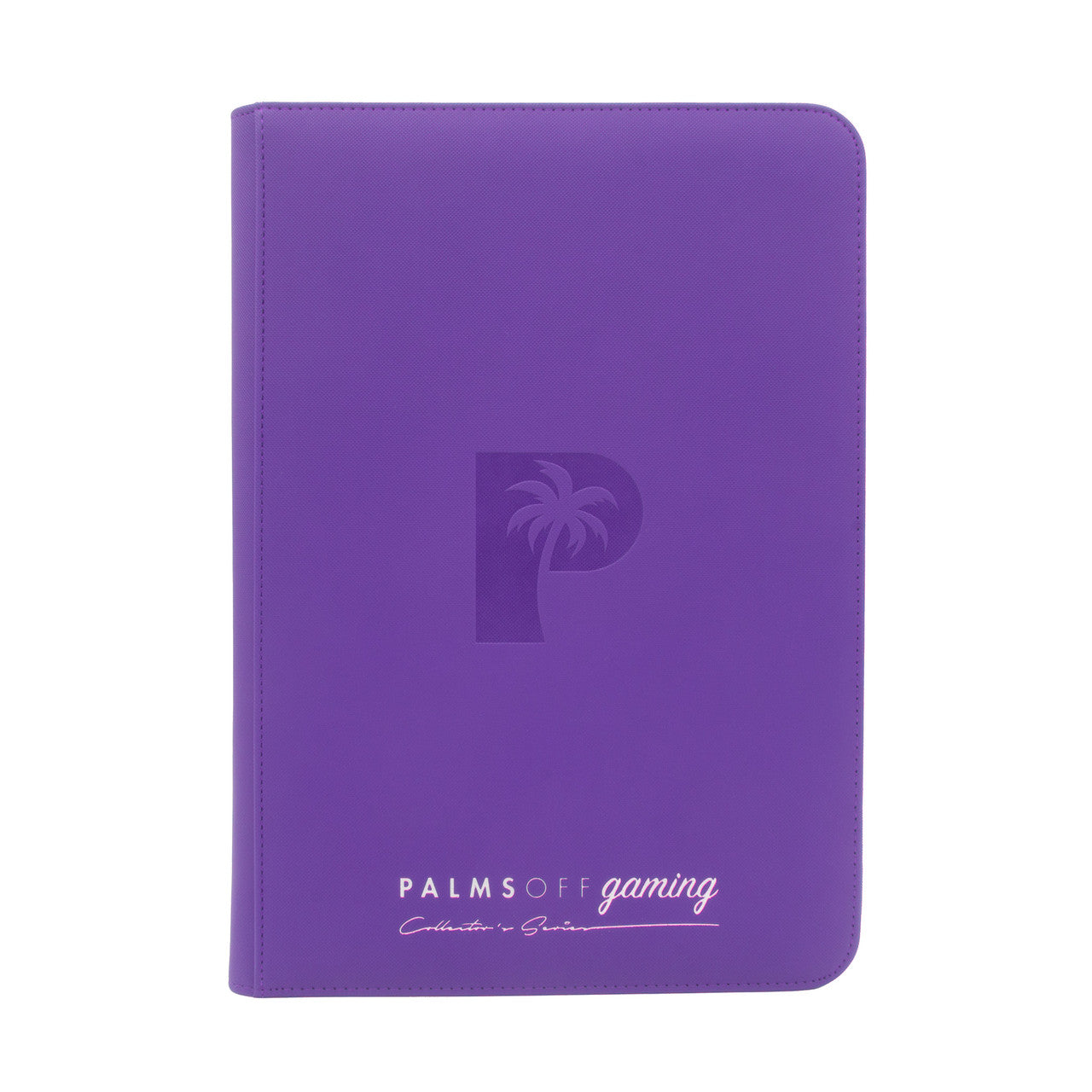 Palms Off Gaming Collector's Series TOP LOADER Zip Binder - CLEAR (216 Capacity)