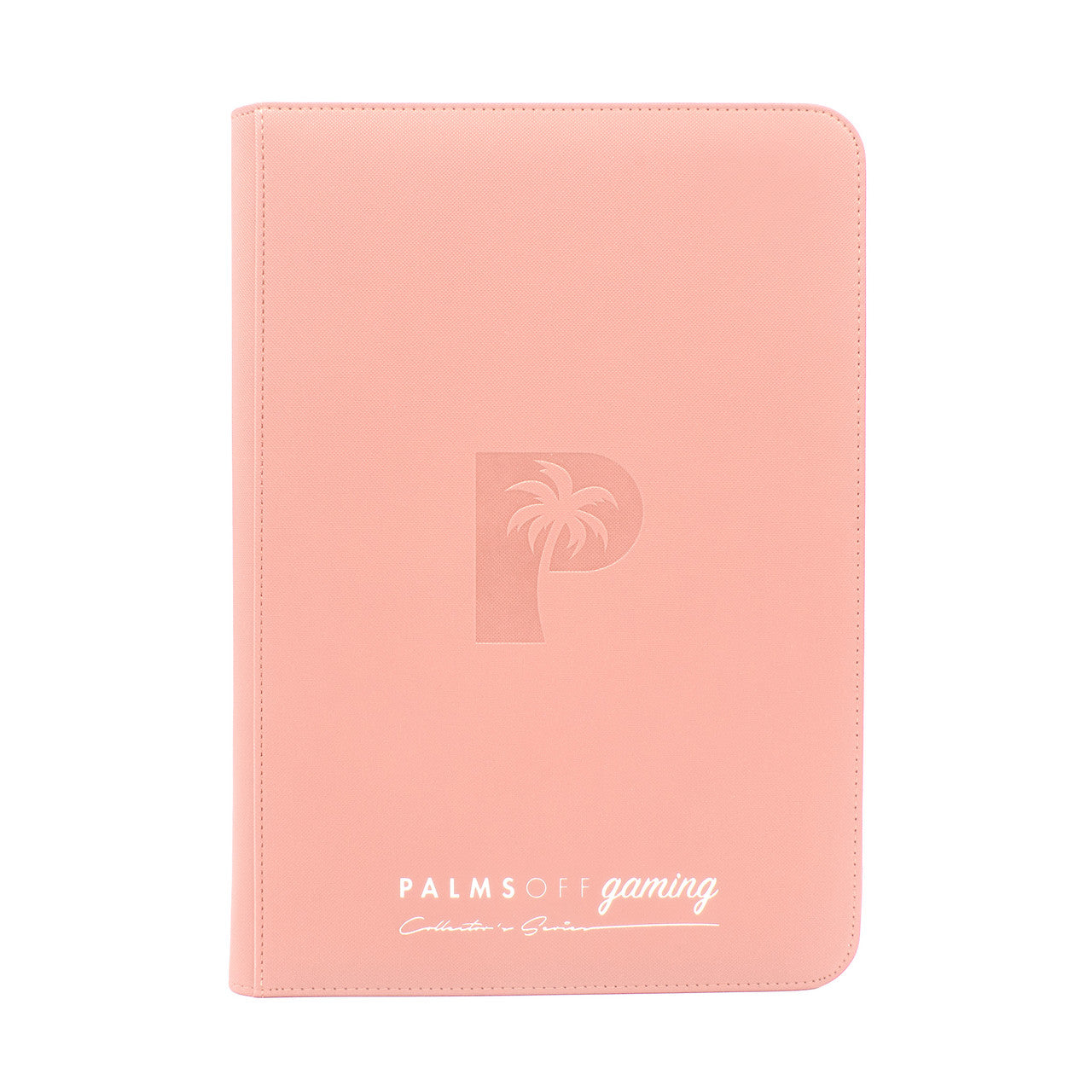 Palms Off Gaming Collector's Series TOP LOADER Zip Binder - CLEAR (216 Capacity)