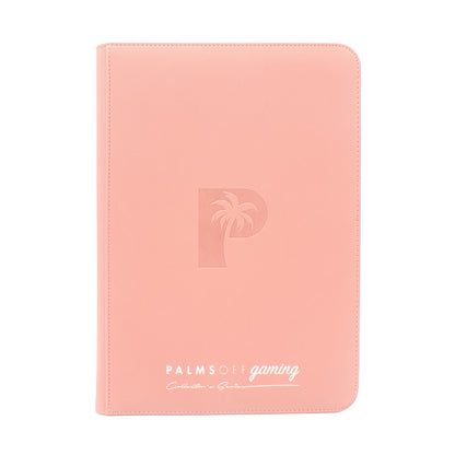 Palms Off Gaming Collector's Series TOP LOADER Zip Binder - CLEAR (216 Capacity)