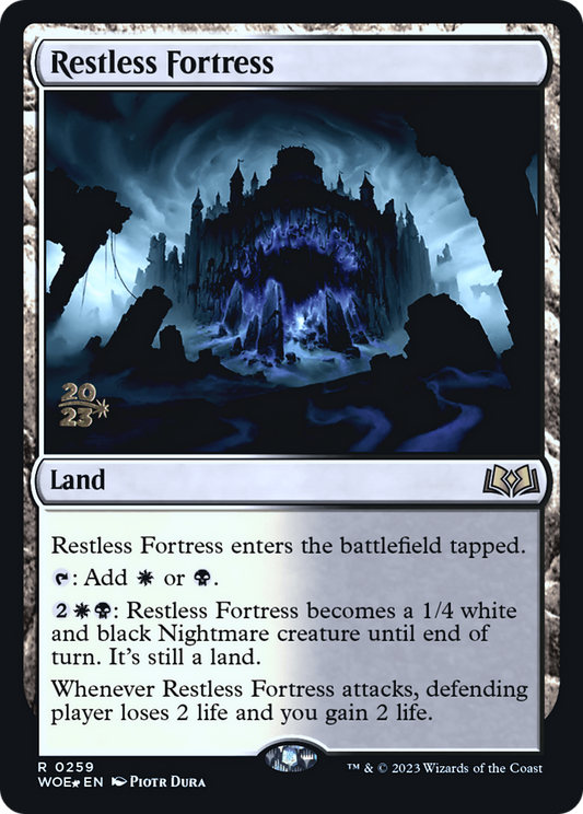Restless Fortress (PRE-259S) - Wilds of Eldraine Promos Foil