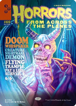Doom Whisperer (Rainbow Foil) (SLD-1763) - Secret Lair Drop Series Foil