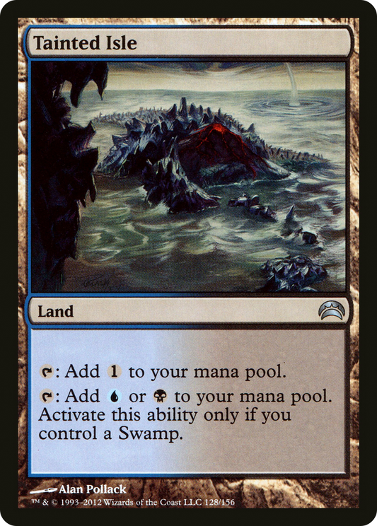 Tainted Isle (PC2-128) - Planechase 2012 Foil