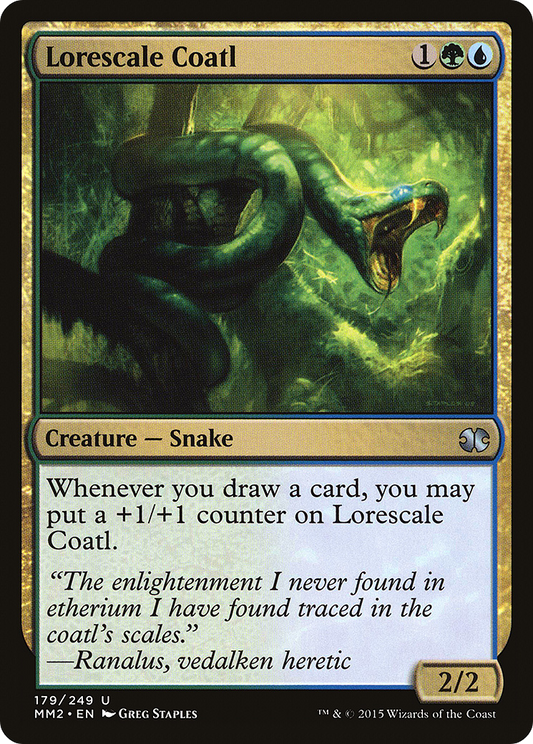 Lorescale Coatl (MM2-179) - Modern Masters 2015