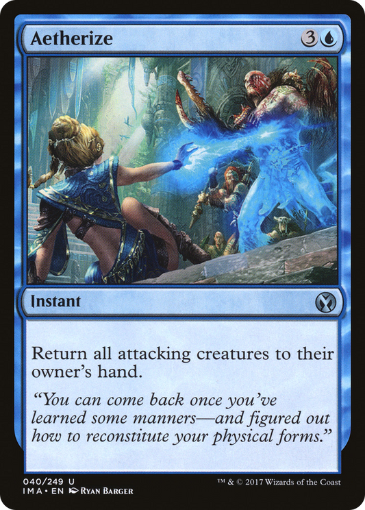 Aetherize (IMA-040) - Iconic Masters Foil