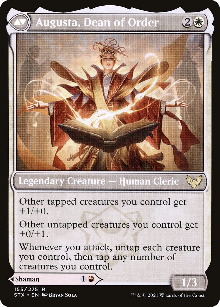 Plargg, Dean of Chaos (STX-155) - Strixhaven: School of Mages