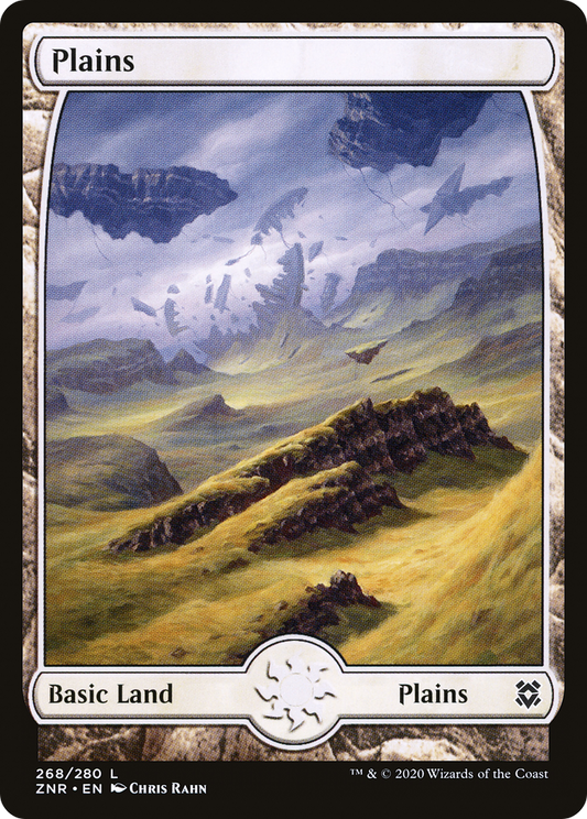 Plains (268) - Full Art (ZNR-268) - Zendikar Rising: (Full Art)