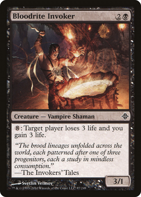 Bloodrite Invoker (ROE-097) - Rise of the Eldrazi Foil