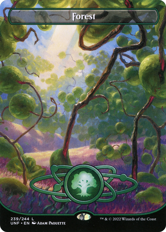 Forest (239) (Borderless) (UNF-239) - Unfinity (Borderless) Foil