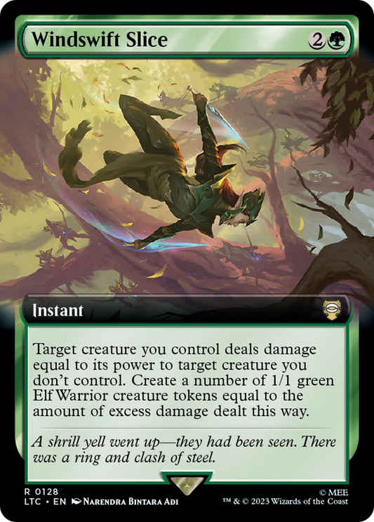 Windswift Slice (Extended Art) (LTC-128) - Tales of Middle-earth Commander: (Extended Art)