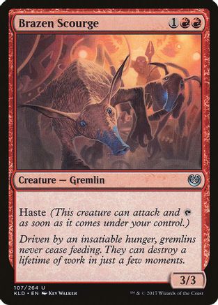 Brazen Scourge (Reprint) (KLD-107) - Kaladesh