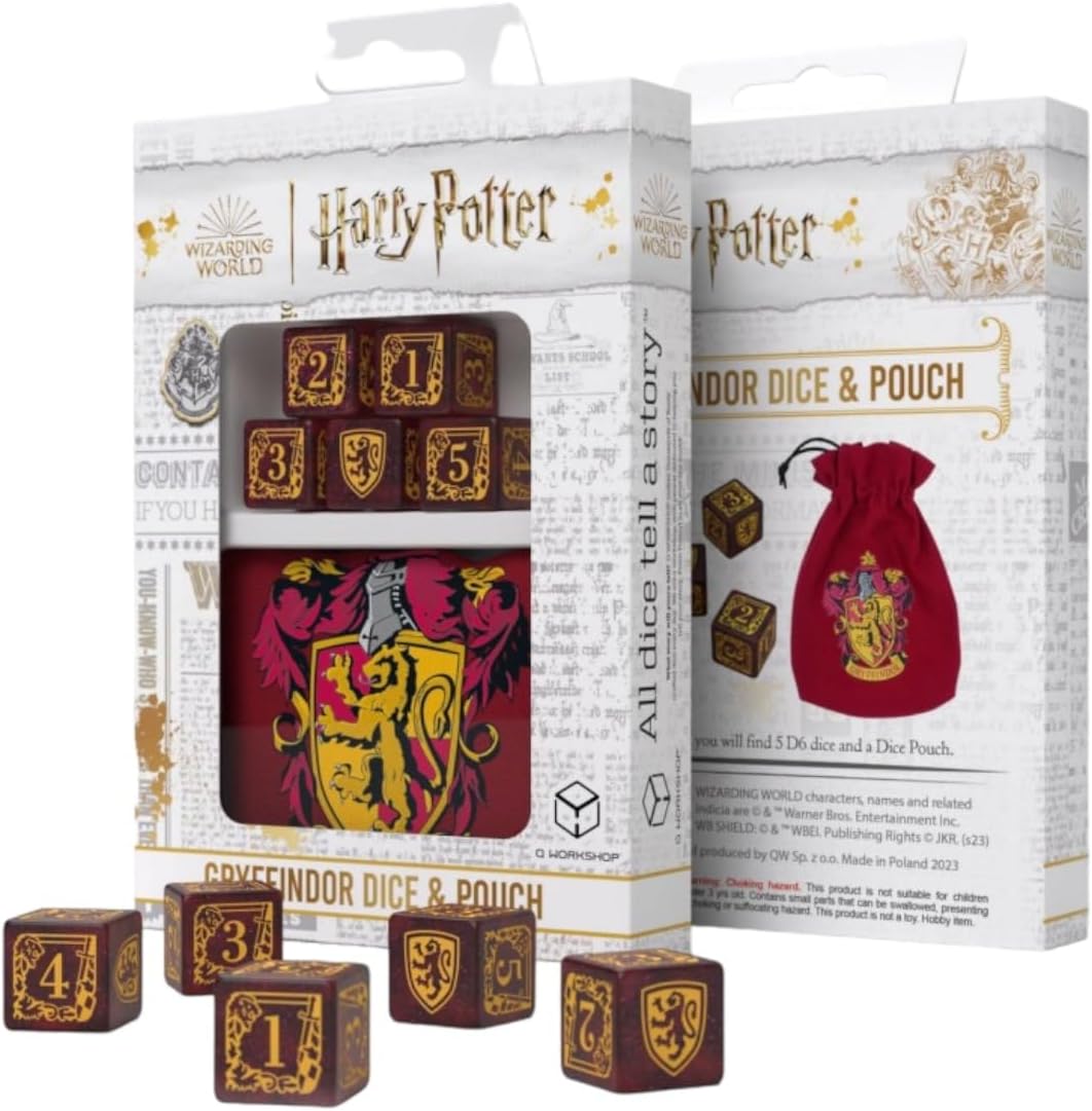 Q Workshop - Harry Potter Dice and Pouch Set