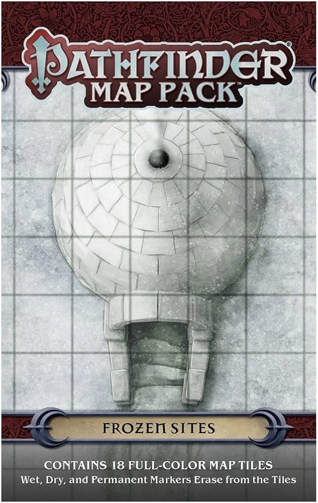 Pathfinder Map Pack Frozen Sites