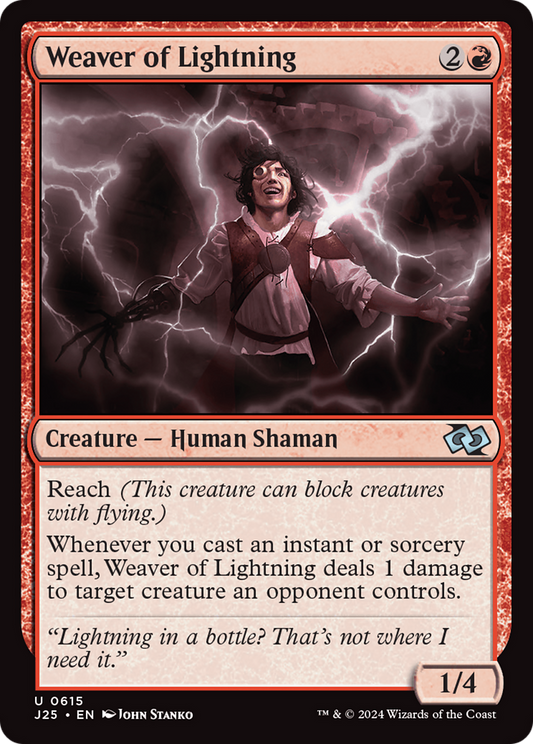 Weaver of Lightning (J25-615) - Foundations Jumpstart