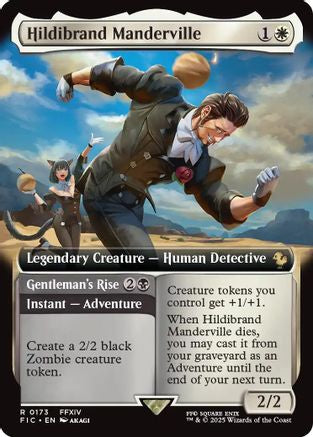 Hildibrand Manderville (Extended Art) (FIC-173) - Commander: FINAL FANTASY Foil