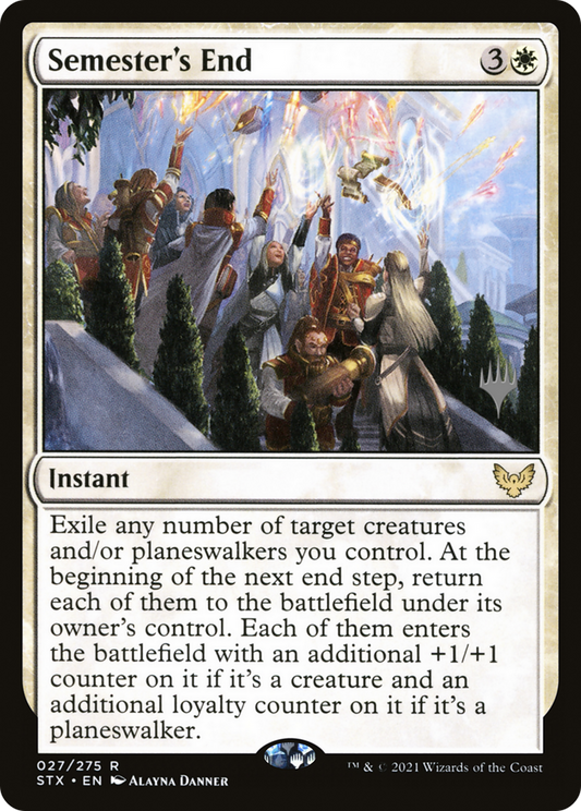 Semester's End (PPSTX-027) - Strixhaven: School of Mages Promos