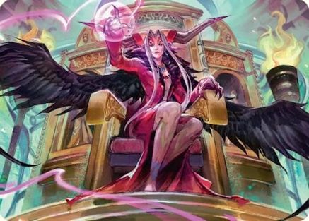 Sorceress's Schemes Art Card (AAFIN-009) - Art Series: FINAL FANTASY