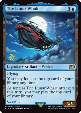 The Lunar Whale (PRE-060) - Prerelease Cards Foil