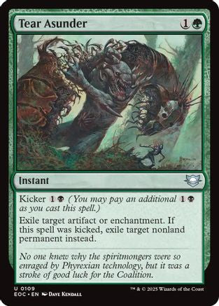 Tear Asunder (EOC-109) - Commander: Edge of Eternities