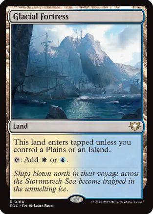 Glacial Fortress (EOC-160) - Commander: Edge of Eternities