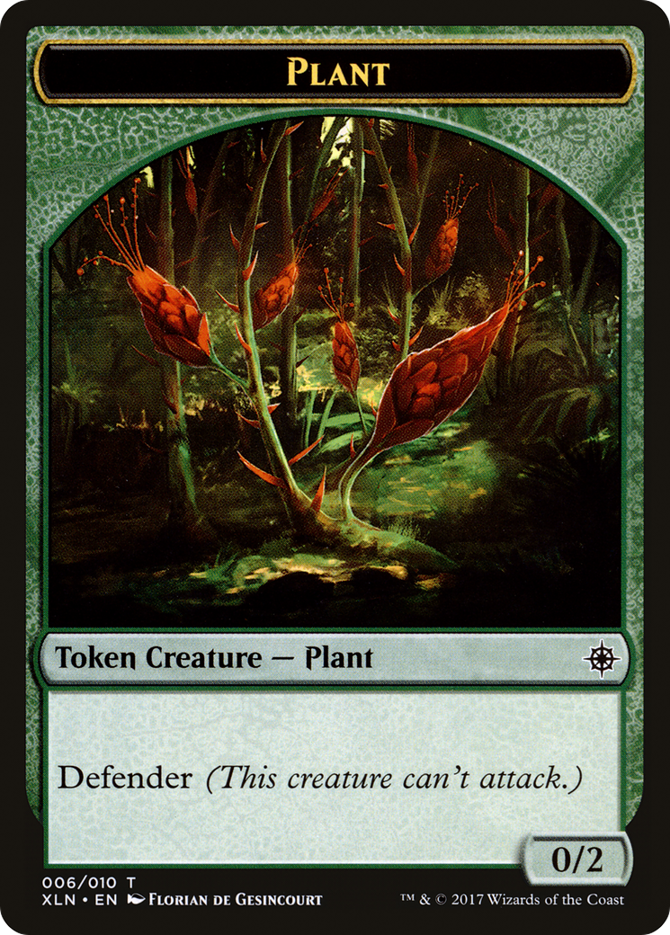 Plant Token (XLN-006) - Ixalan Tokens