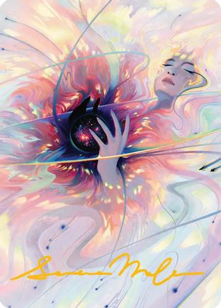 Beyond the Quiet Art Card (Gold-Stamped Signature) (AAEOE-038) - Art Series: Edge of Eternities