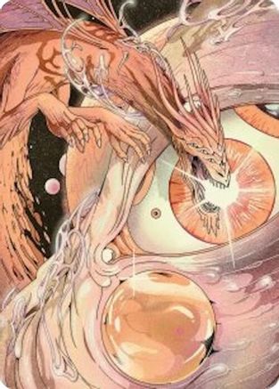 Nova Hellkite Art Card (40/54) (AAEOE-040) - Art Series: Edge of Eternities