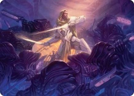 Syr Vondam, Sunstar Exemplar Art Card (AAEOE-025) - Art Series: Edge of Eternities