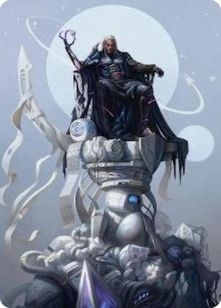 Tezzeret, Cruel Captain Art Card (35/54) (AAEOE-035) - Art Series: Edge of Eternities