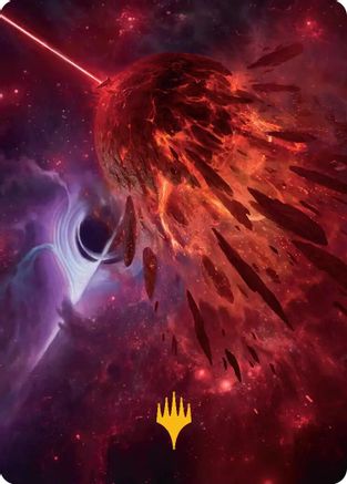 Kavaron, Memorial World Art Card (Gold-Stamped Planeswalker Symbol) (AAEOE-031) - Art Series: Edge of Eternities