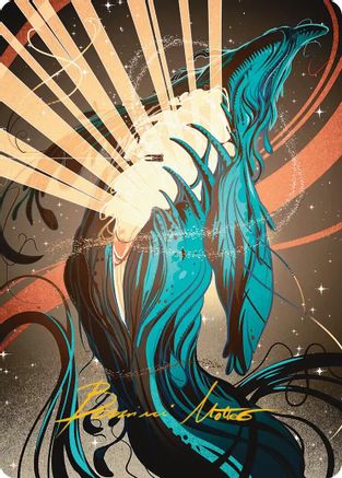 Swarmyard Art Card (Gold-Stamped Signature) (AAEOE-054) - Art Series: Edge of Eternities
