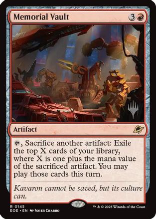 Memorial Vault (PPEOE-145) - Promo Pack: Edge of Eternities